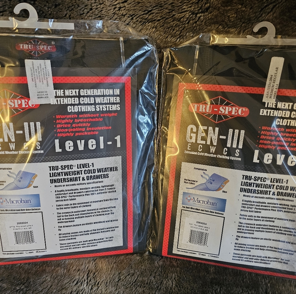 Tru-Spc Level-1 Gen-III Cold Weather Clothing Systems